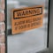 Signmission Alarm Will Sound If Door Is Opened, 14 in W x Rectangle, Vinyl Decal OS-2PACK-WS-D-1014-L-19642 - alternate 4